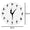 Yoga Postures Wall Clock GYM Fitness Flexible Girl Silent Modern Clock Watch Home Decor Meditation Decor Yoga Studio Relax Gift