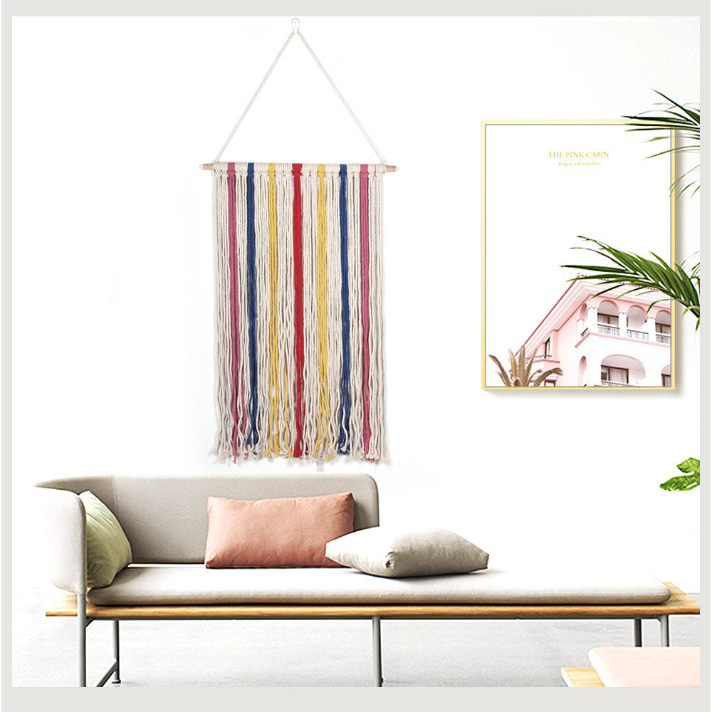 Bohemian Woven Tapestry Cotton Art Tapestry Home Accessories Wall Hanging Wall Decor