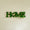 HOME Letter Art Moss Wall Decor
