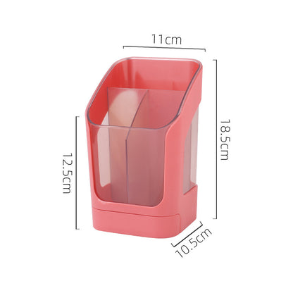 Kitchen Chopsticks Storage Rack Kitchen Multi-Functional Supplies Chopsticks Tube Storage Box Chopsticks Basket Drain Rack