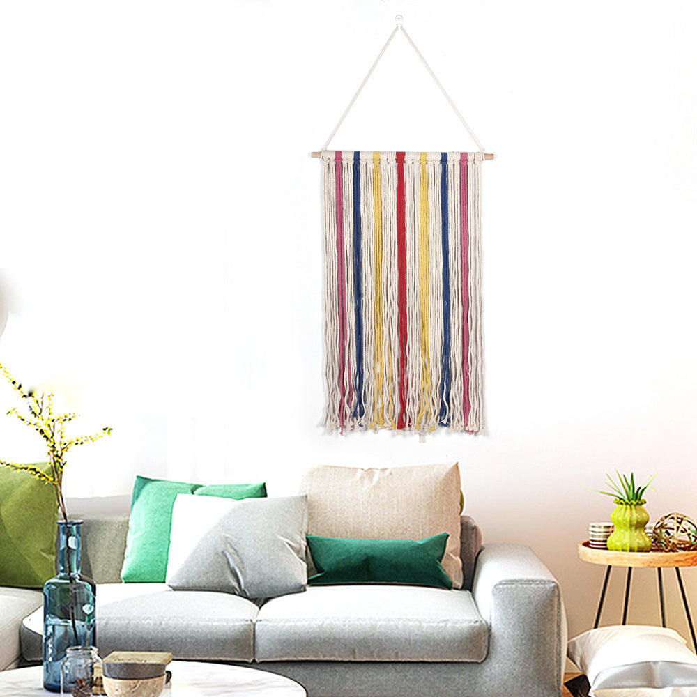 Bohemian Woven Tapestry Cotton Art Tapestry Home Accessories Wall Hanging Wall Decor